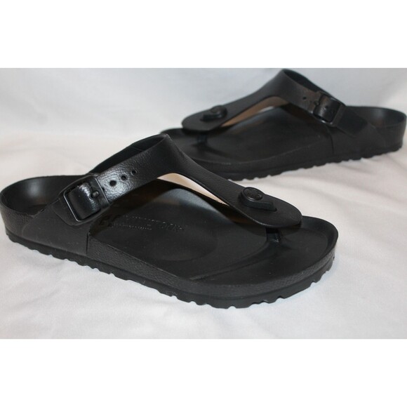 Birkenstock‎ Women's Gizeh EVA Slide Sandal Black US 6 NEW - Picture 2 of 5